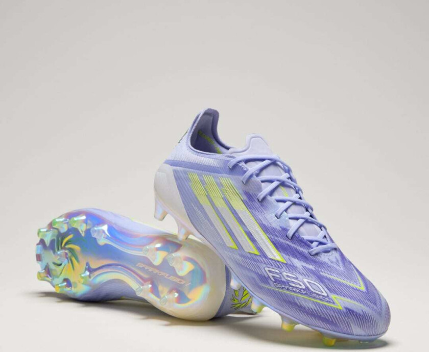 F50 Sparkfusion Elite Low Cut Fg/ag Radiant Blaze - Fiolett/sitron/lilla Kvinner, størrelse 36⅔