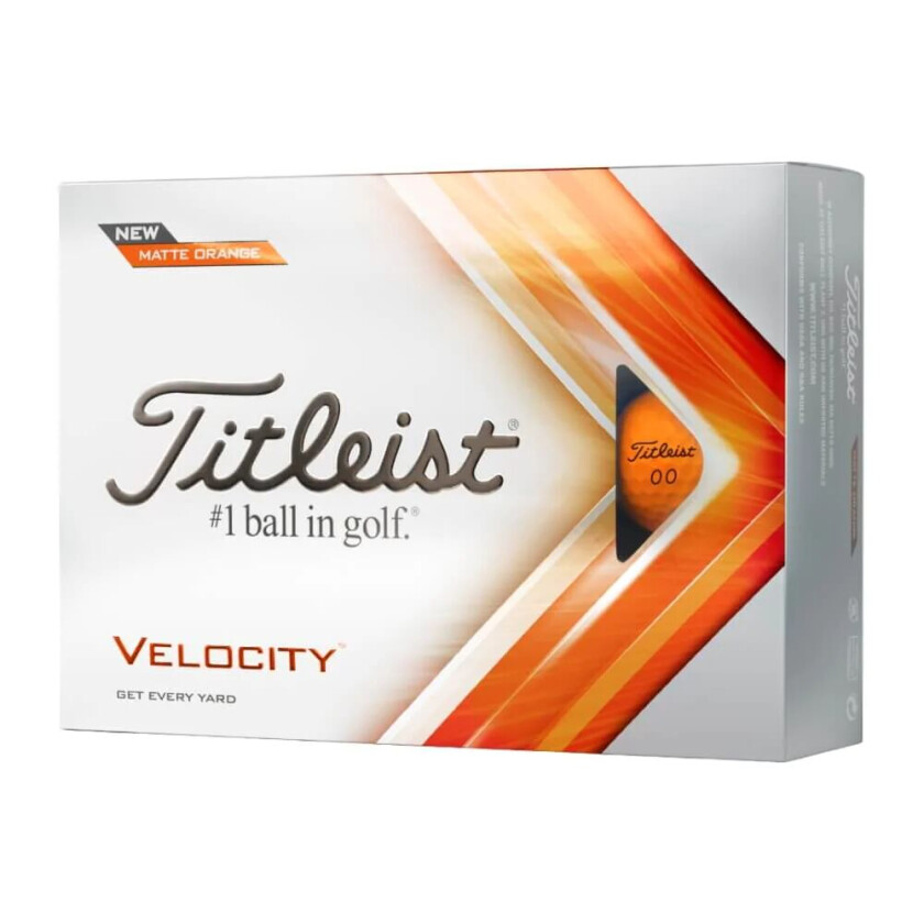 Velocity Golfball Orange