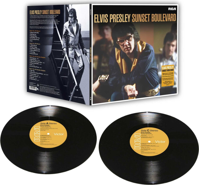 Elvis Presley Sunset Boulevard LP/Vinyl