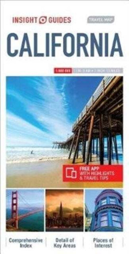 California Insight Guides Travel Map av Insight Travel Maps