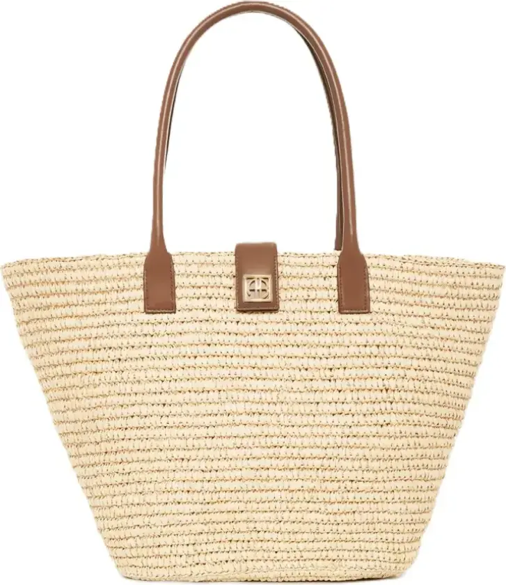 Dame, Vesker, Beige, ONE SIZE