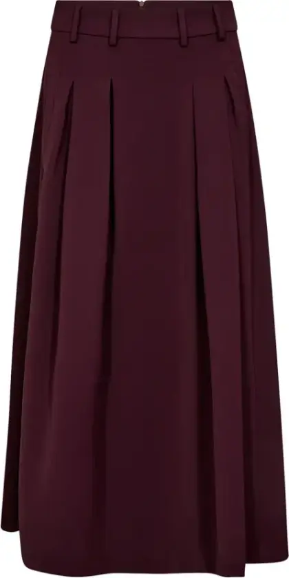 Dame, Skjørt, Brun, S