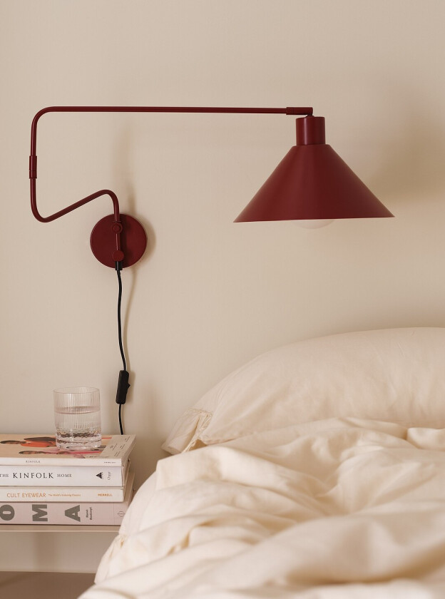 Vegglampe Jonis - Rød