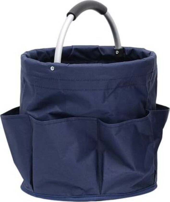 Universal oppbevaringskurv, polyester, 28 x 26,5 x 28 cm, blå