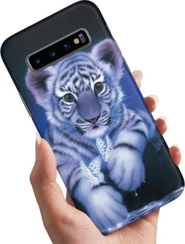 Samsung Galaxy S10 Plus - Deksel/Mobildeksel Tigerunge