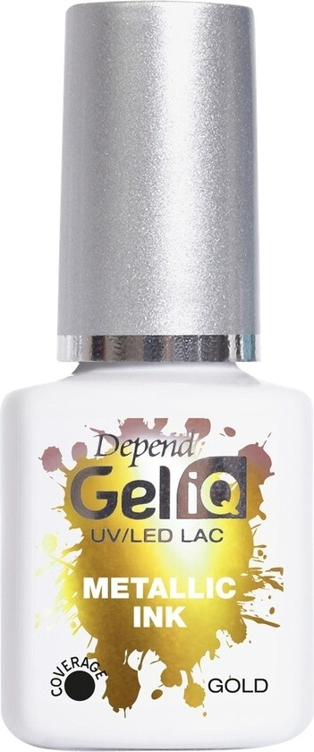 Gel iQ Effect Metallic Ink Gold 5ml