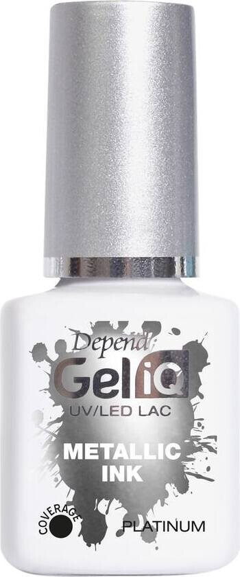 Gel iQ Effect Metallic Ink Platinum 5ml
