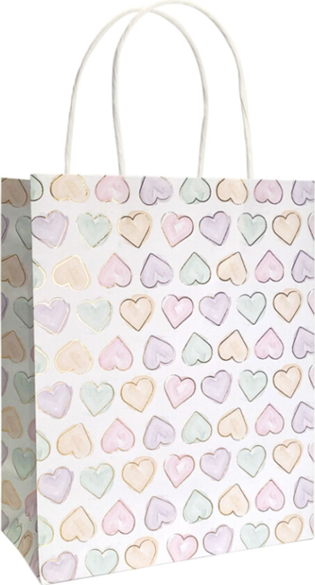 Gavepose Hjerter Watercolor