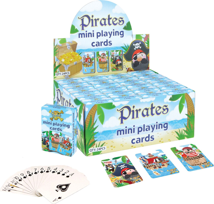 Kortstokk Mini Pirater