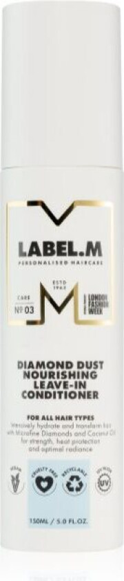 label.m Diamond Dust balsamo senza risciacquo per capelli rovinati e secchi 150 ml