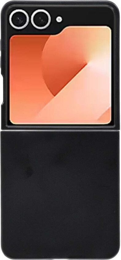 Samsung Galaxy Z Flip7 Hard Plast - Mobil Deksel - Svart
