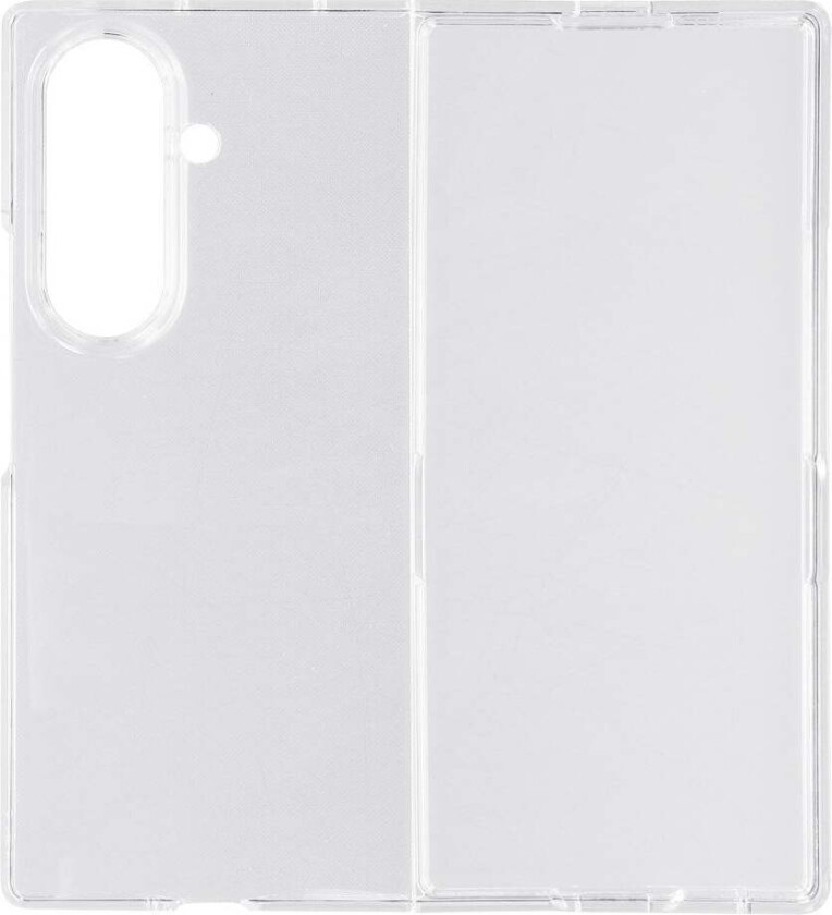 Samsung Galaxy Z Fold7 Hard Plast - Mobil Deksel - Gjennomsiktig