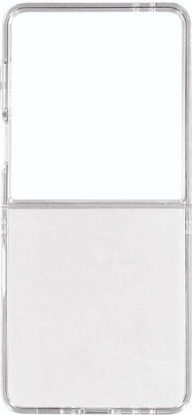 Samsung Galaxy Z Flip7 Hard Plast - Mobil Deksel - Gjennomsiktig