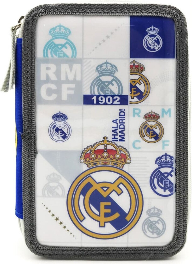Real Madrid triple pencil case