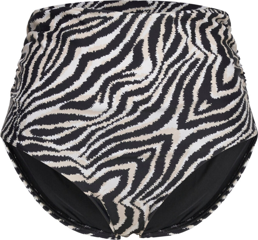 Zebra Chara Bottom Swimwear Bikinis Bikini Bottoms High Waist Bikinis Black Panos Emporio