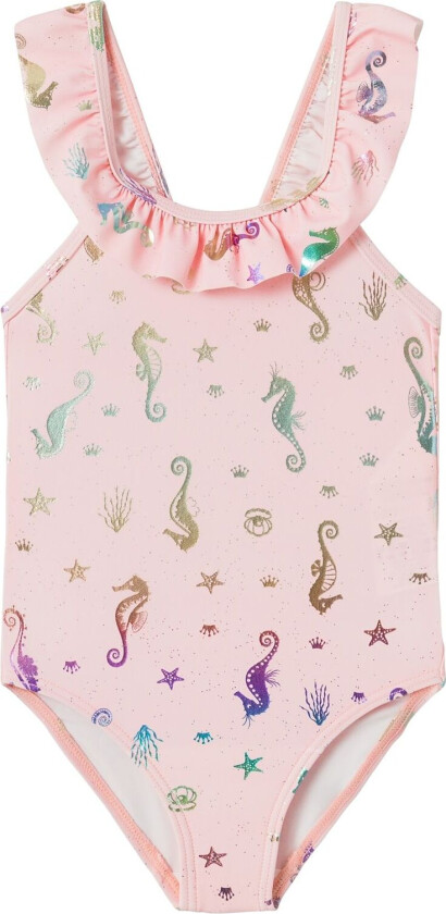 Nmfzamar Swimsuit Badedrakt Badetøy Pink Name It