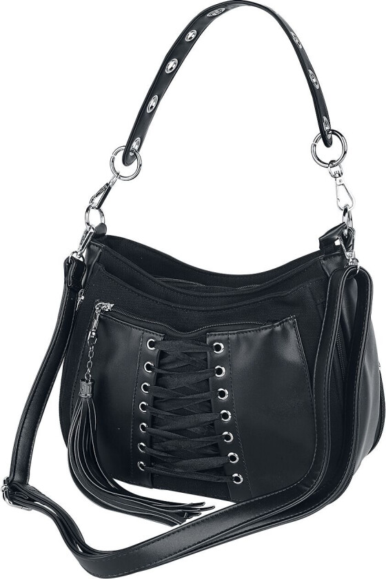 Håndveske - Lacing Bag - Damer - svart