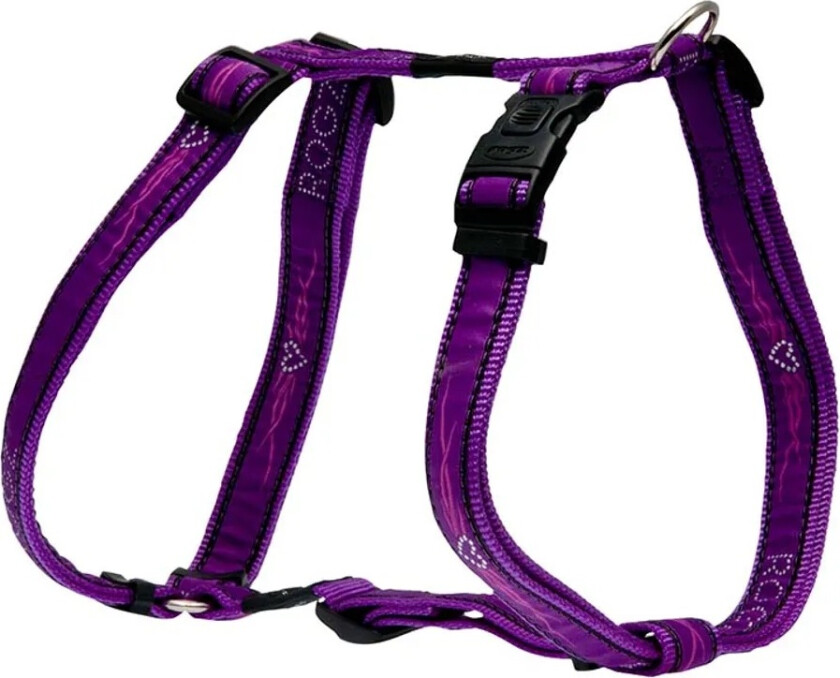Rogz Fancy Dress Sele - 60-100cm - Purple-Lilla