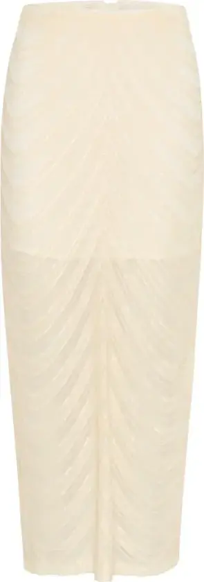 Dame, Skjørt, Beige, M