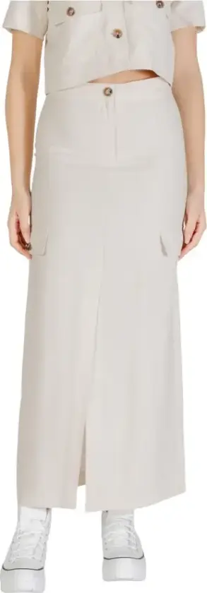 Jacqueline de Yong, Dame, Skjørt, Grå, XS