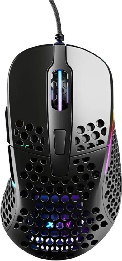 M4 Rgb Gaming Mouse Black Kablet 16,000dpi Mus Svart