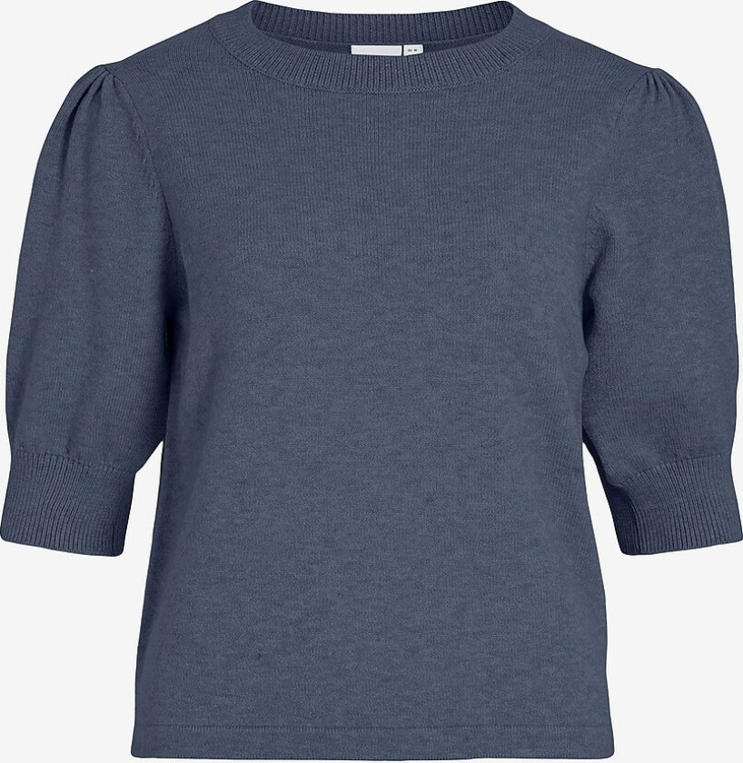 Topp viRil 2/4 Sleeve O-neck - Blå