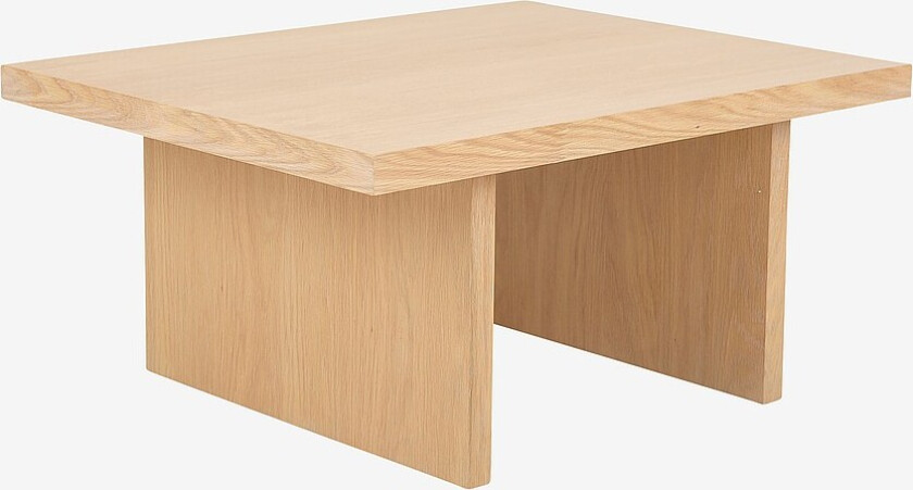 Sofabord Kilsund, 80x100 cm - Hvit