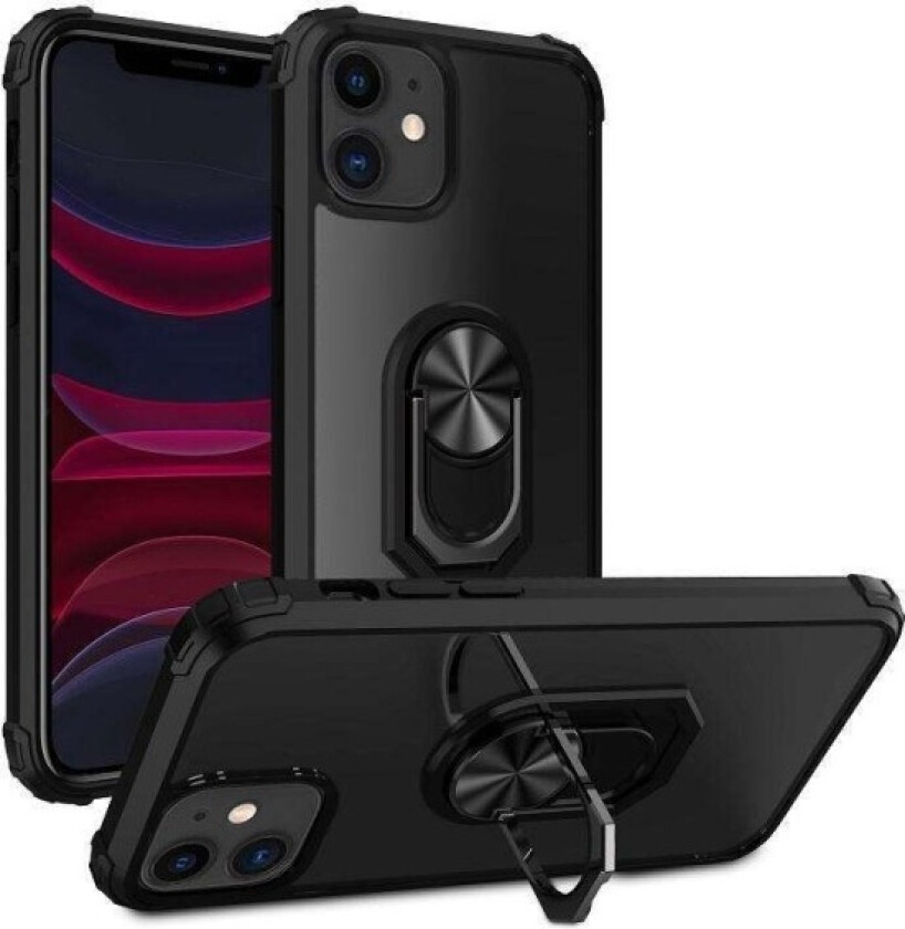 iPhone 14 PRO - Silikon støtsikkert deksel - Svart