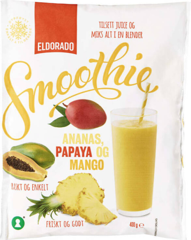 Smoothie Mix Ananas/Mango/Pap 400g