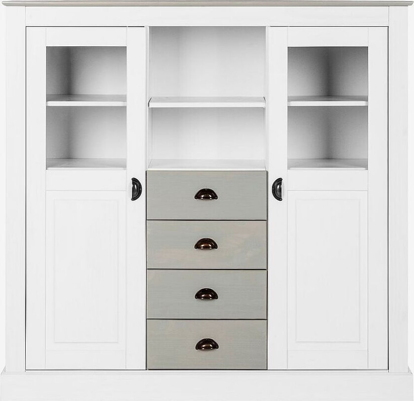 Høy skjenk Toby, Hvit