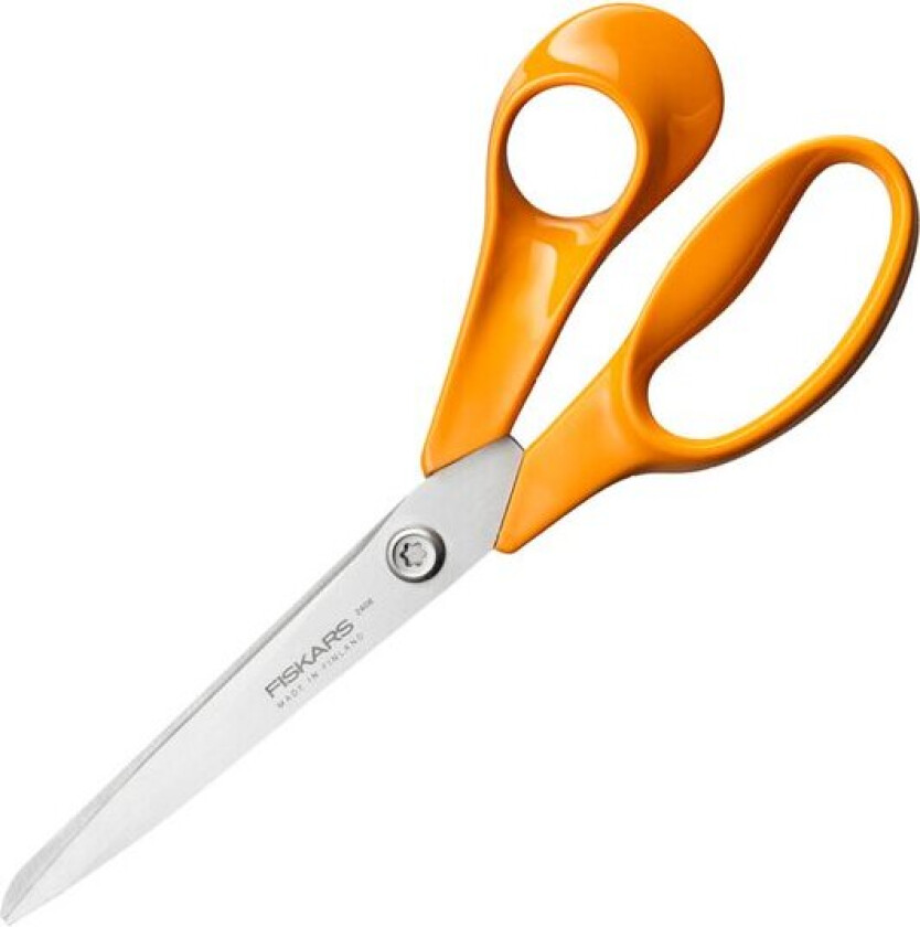 Classic universalsaks 21 cm oransje/stål