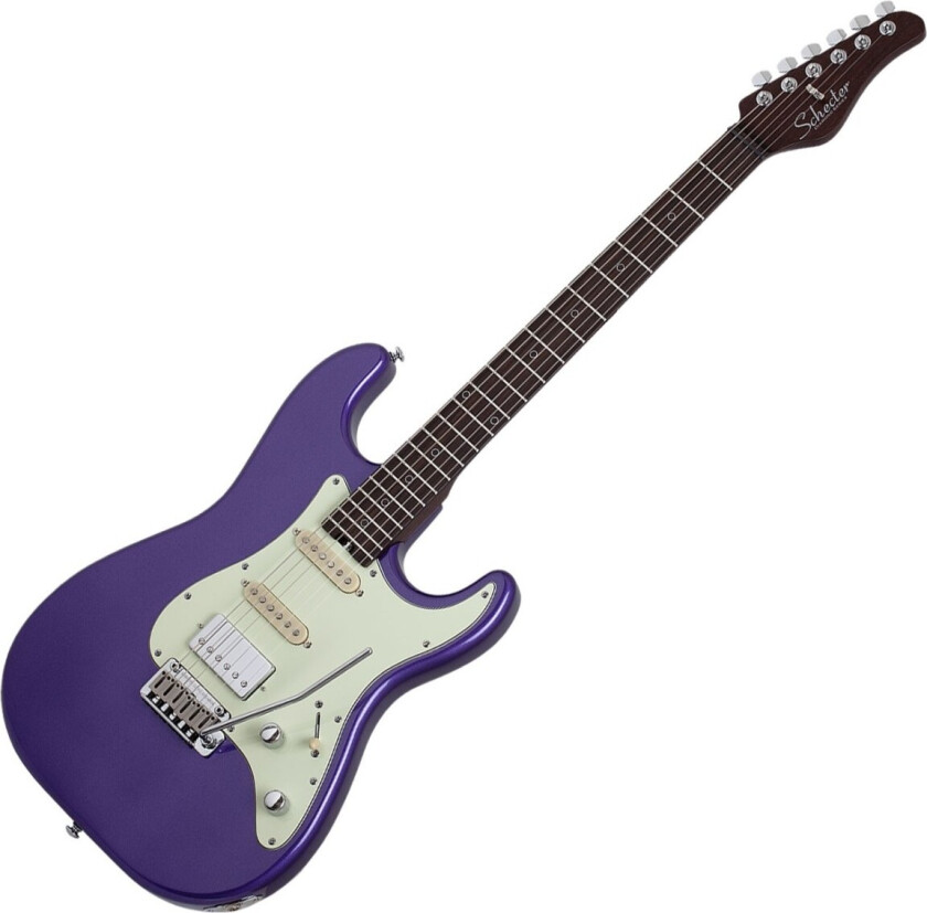 Nick Johnston Traditional 10th Anniversary HSS Atomic Violet
