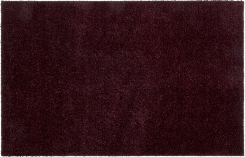 Unicolor dørmatte Bordeaux, 60x90 cm