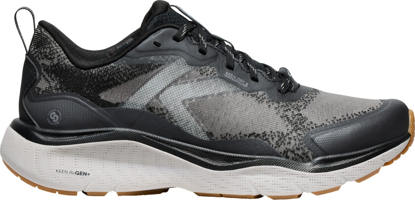 Women's Leiki Waterproof Hiking Shoe Black/Steel Grey