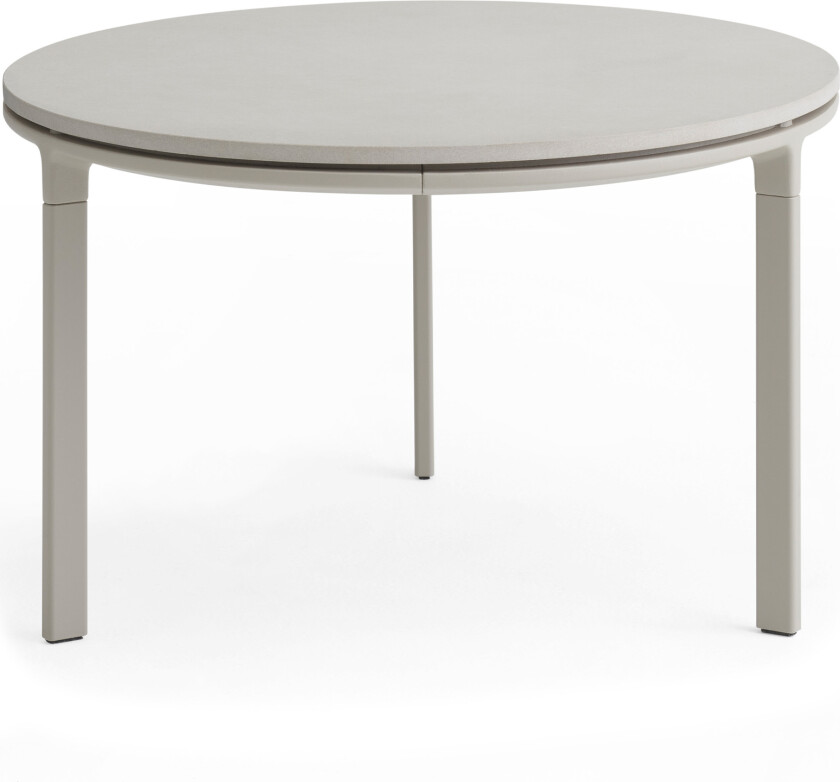 714 open-air soffbord Ø60cm keramik - Utendørs sofabord - Beige