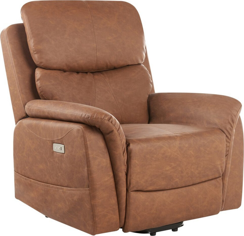 Elektrisk reclinerstol Glorie Brun - Brun
