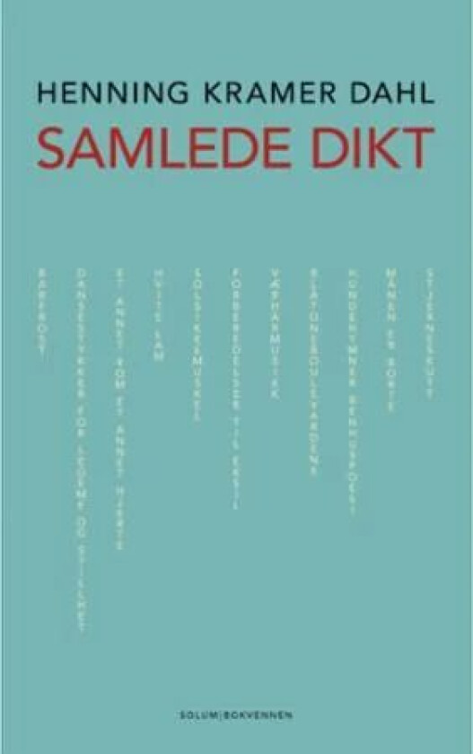 Samlede dikt av Henning Kramer Dahl