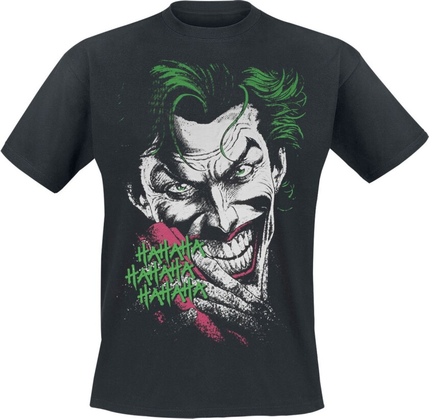 T-skjorte - - The Joker - S til 3XL - Herrer - svart