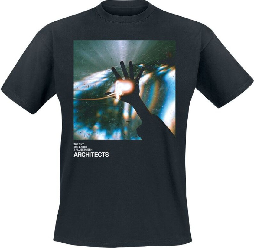 T-skjorte - The Sky Reach Up - S til 4XL - Herrer - svart