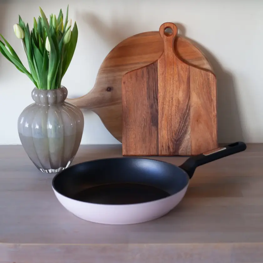 Plus Stekepanne 28cm Rosa