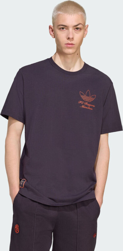 Originals Fc Bayern Terrace Icons Graphic Tee, størrelse Small