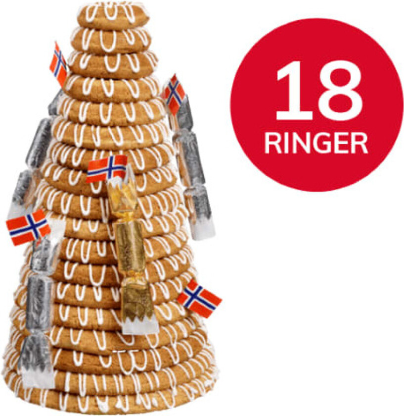 Kransekake 18 Ringer 1,05kg