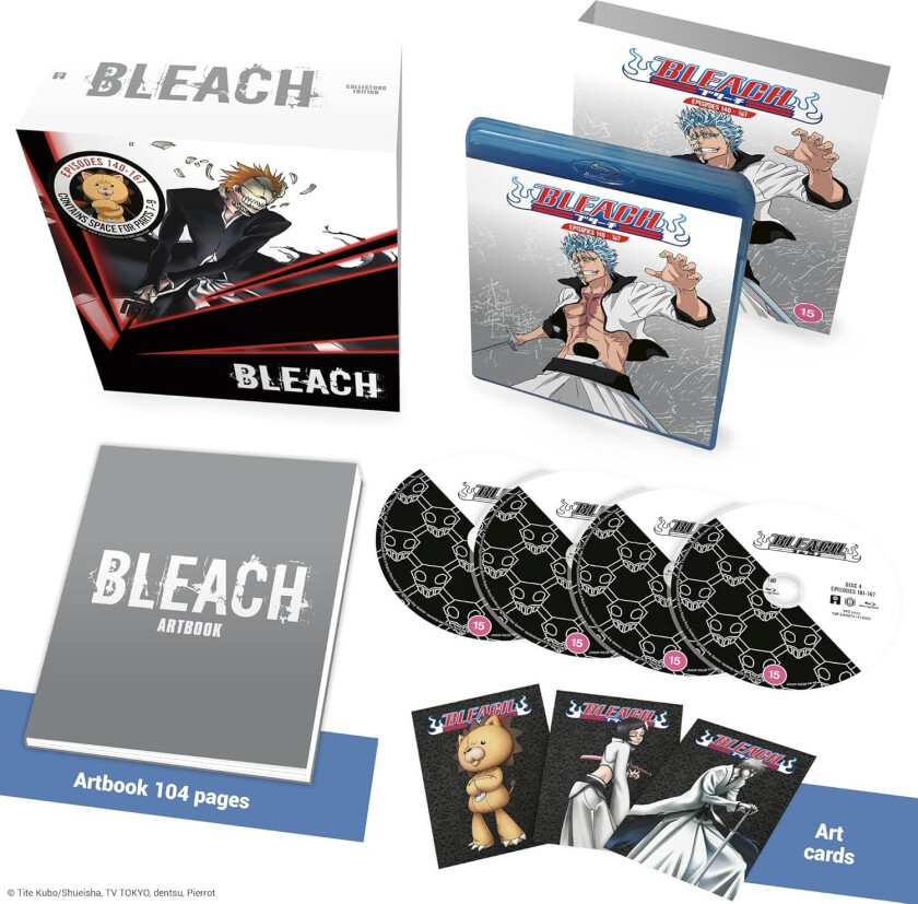 Bleach (Original) Episodes 140167 Bluray