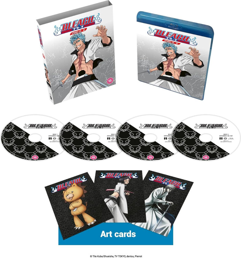 Bleach (Original) Episodes 140167 Bluray