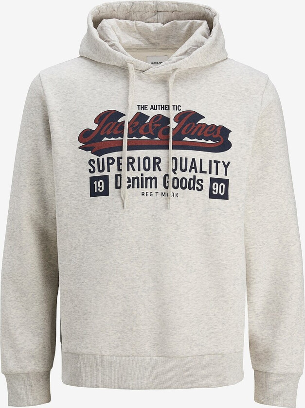 Hettegenser jjeLogo Sweat Hood 2 Col - Hvit