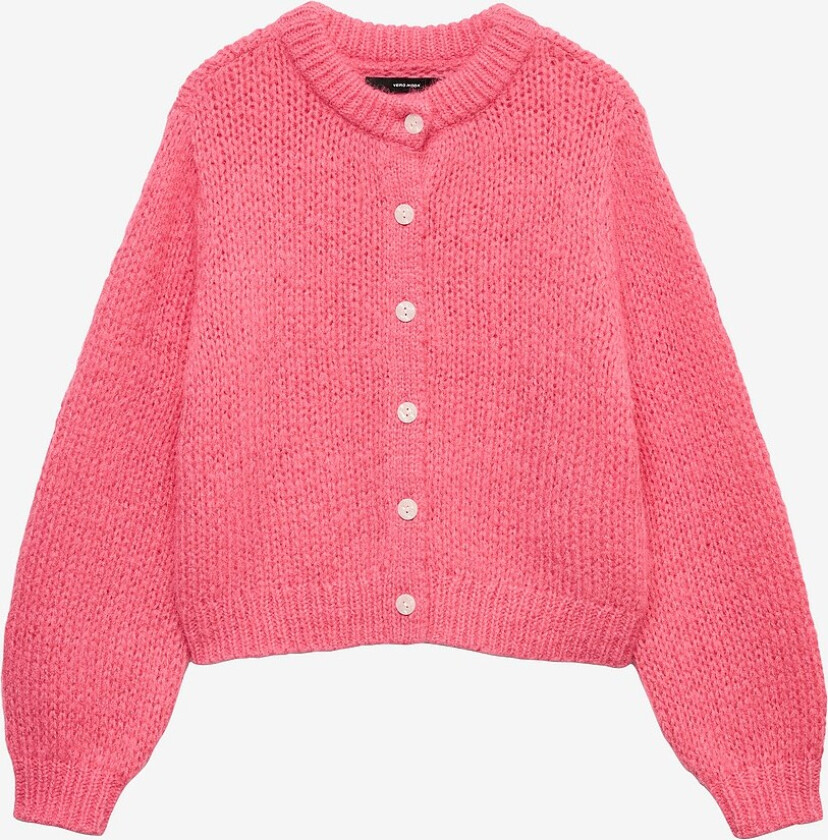 Kofte vmWilo LS O-neck Cardigan - Rosa