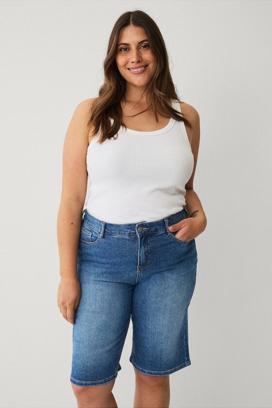 Jeans-shorts jElla Bermuda - Blå