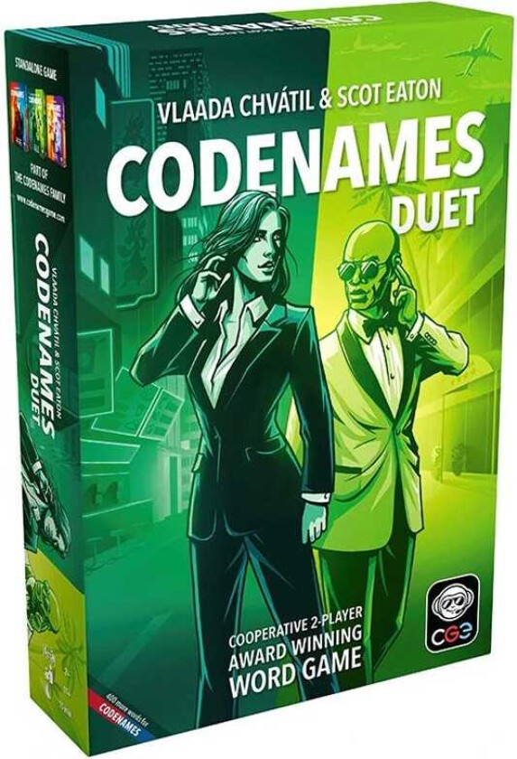 Codenames Duet (Second Edition Norsk Utgave)