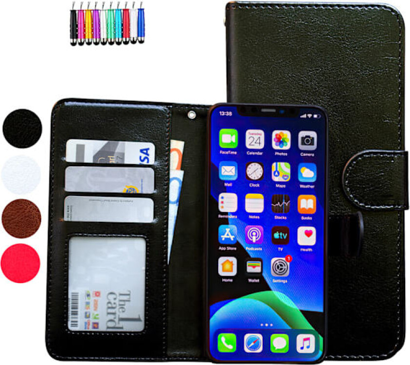 iPhone 12 - Lærdeksel / Beskyttelse