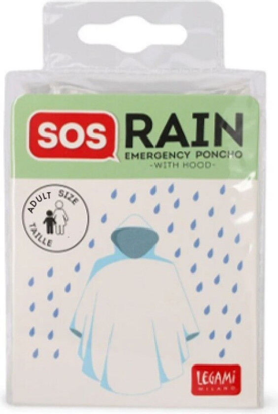 Bilde av Regnponcho SOS - Legami